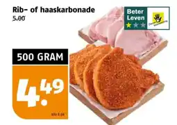 Poiesz Rib of haaskarbonade aanbieding