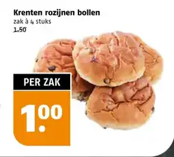 Poiesz Krenten rozijnen bollen aanbieding