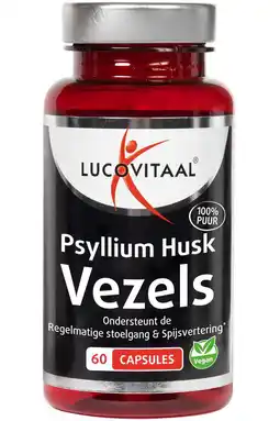 Etos Lucovit Psyllium Husk CAP 60 stuks aanbieding