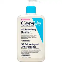 Etos CeraVe SA Anti-Ruwe Huid Reiniger 473 ML aanbieding