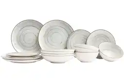 Wehkamp Cosy & Trendy Serviesset Sintra Dusty Blue - 16-delig / 4 personen aanbieding