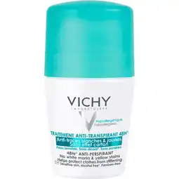 Etos Vichy Deodorant Intense 48U Transpiratie Roller 50 ML aanbieding