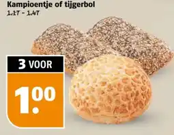 Poiesz Kampioentje of tijgerbol aanbieding