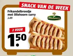 Poiesz Frikandelbroodje met oliehoorn curry aanbieding