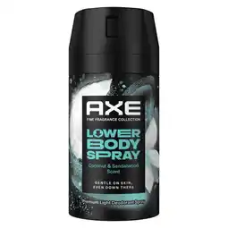 Etos AXE Fine Fragrance Coconut & Sandalwood Lower Bodyspray 100 ML aanbieding