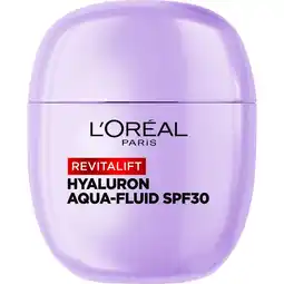Etos L'Oréal Paris Revitalift Filler Hyaluron Aqua-Fluid SPF30 40 ML aanbieding