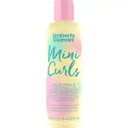 Etos Umberto Giannini Mini Curls Shampoo 250 ML aanbieding