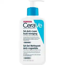 Etos CeraVe SA Anti-Ruwe Huid Reiniger 236 ML aanbieding