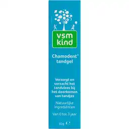 Etos VSM Kind Chamodent Tandgel 10 GR aanbieding