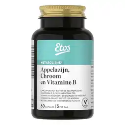 Etos Etos Appelazijn Chroom Vit B Capsules 60 stuks aanbieding
