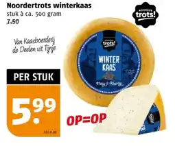 Poiesz Noordertrots winterkaas aanbieding