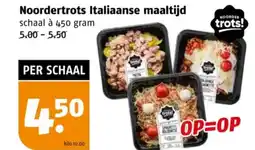 Poiesz Noordertrots italiaanse maaltijd aanbieding