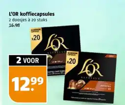Poiesz L'or koffiecapsules aanbieding