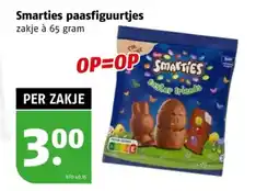 Poiesz Smarties paasfiguurtjes aanbieding