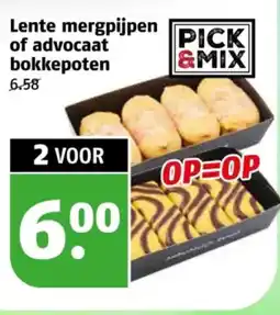 Poiesz Lente mergpijpen of advocaat bokkepoten aanbieding