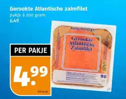Poiesz Gerookte atlantische zalmfilet aanbieding