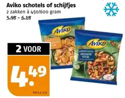 Poiesz Aviko schotels of schijfjes aanbieding