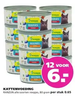 Ranzijn KATTENVOEDING aanbieding