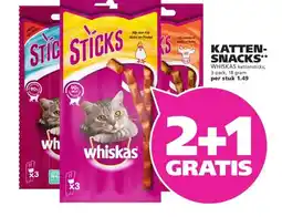 Ranzijn KATTEN- SNACKS WHISKAS aanbieding
