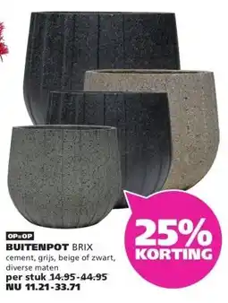 Ranzijn BUITENPOT BRIX aanbieding