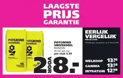 Ranzijn POTGROND UNIVERSEEL RANZIJN aanbieding