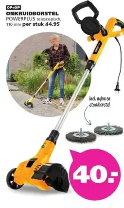 Ranzijn ONKRUIDBORSTEL POWERPLUS aanbieding