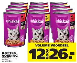 Ranzijn KATTEN- VOEDING WHISKAS aanbieding