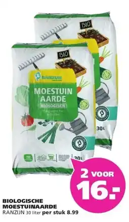 Ranzijn BIOLOGISCHE MOESTUINAARDE RANZIJN aanbieding