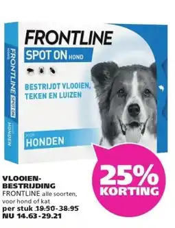 Ranzijn VLOOIEN- BESTRIJDING FRONTLINE aanbieding
