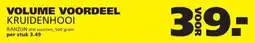 Ranzijn VOLUME VOORDEEL KRUIDENHOOI RANZIJN aanbieding