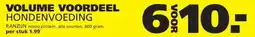 Ranzijn VOLUME VOORDEEL HONDENVOEDING aanbieding