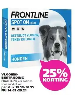 Ranzijn VLOOIEN- BESTRIJDING FRONTLINE aanbieding