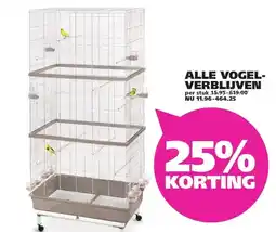 Ranzijn ALLE VOGEL- VERBLIJVEN aanbieding
