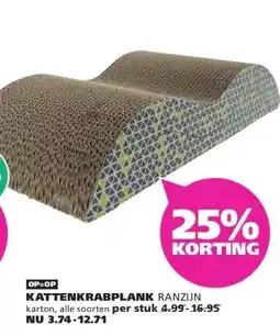 Ranzijn KATTENKRABPLANK RANZIJN aanbieding