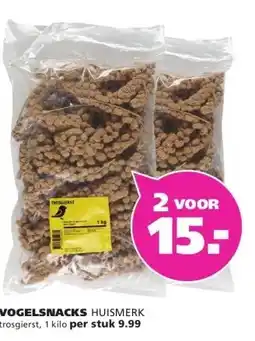 Ranzijn VOGELSNACKS HUISMERK aanbieding