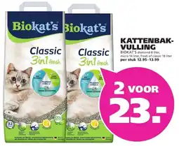 Ranzijn KATTENBAK- VULLING BIOKAT'S aanbieding