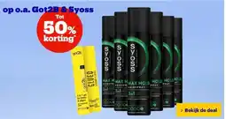 Bol.com Op o.a. Got2B & Syoss aanbieding