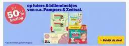 Bol.com Op luiers & billendoekjes van o.a. Pampers & Zwitsal. aanbieding