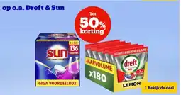 Bol.com Op o.a. Dreft & Sun aanbieding