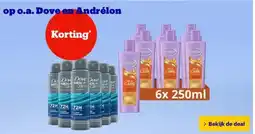 Bol.com Op o.a. Dove en Andrélon aanbieding