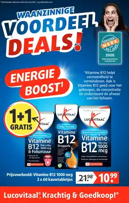 Lucovitaal Vitamine B12 aanbieding