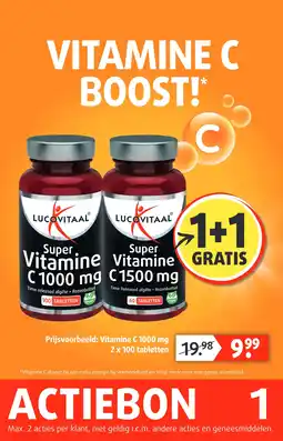 Lucovitaal VITAMINE C BOOST!* aanbieding