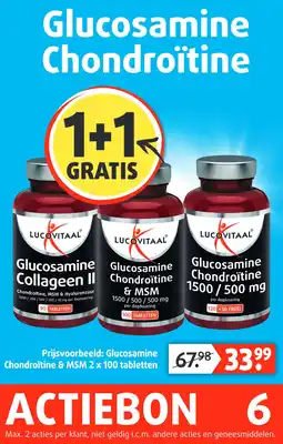 Lucovitaal Glucosamine Chondroitine aanbieding