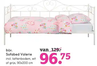 Leen Bakker Sofabed Valerie 90x200 cm aanbieding