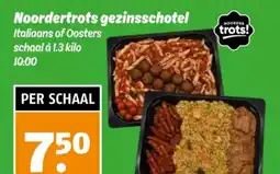 Poiesz Noordertrots gezinsschotel aanbieding