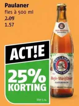 Poiesz Paulaner aanbieding