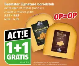 Poiesz Beemster Signature borrelstuk aanbieding