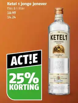 Poiesz Ketel 1 jonge jenever aanbieding