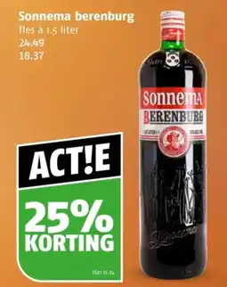 Poiesz Sonnema berenburg aanbieding