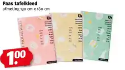 Poiesz Paas tafelkleed aanbieding